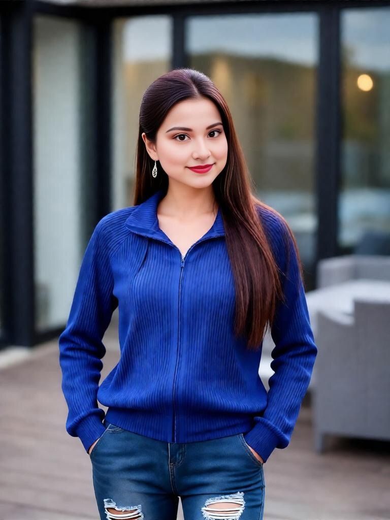 New Arrival Loose Long Sleeve Zipper Knitted Outerwear For Women Casual Autumn Winter Pure Color Versatile Comfortable Coat