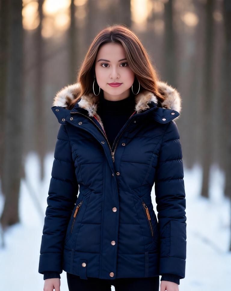 Women's Casual Solid Color Single Breasted Zipper Coat Cotton Clothes