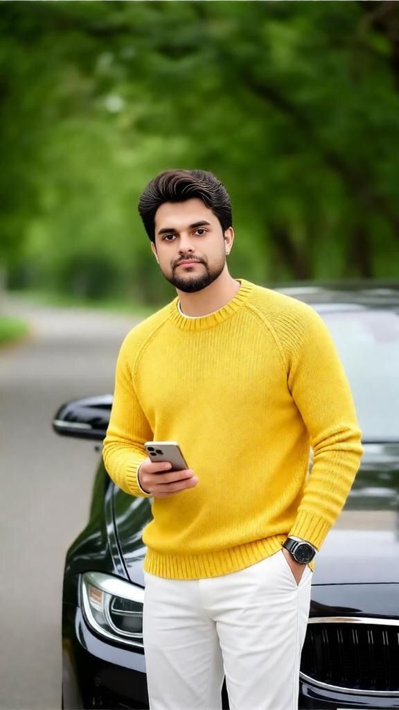 Amazon Sweater 2024 Autumn And Winter European And American Leisure Men's Knitwear Top Sweater Cross-Border Men's Sweater