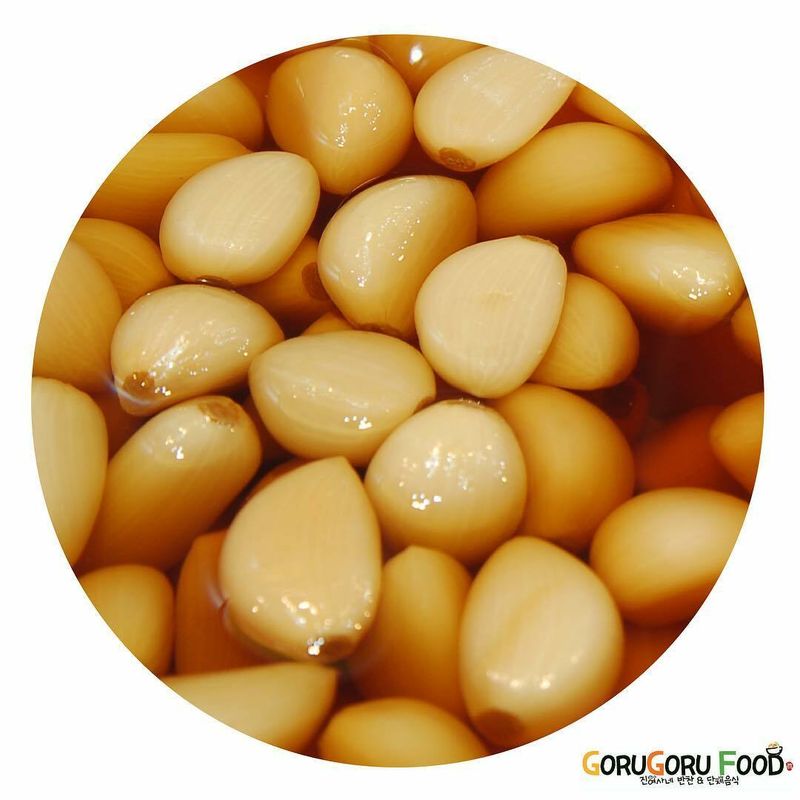 알마늘 장아찌 Pickled Garlic (FOR 1~2)