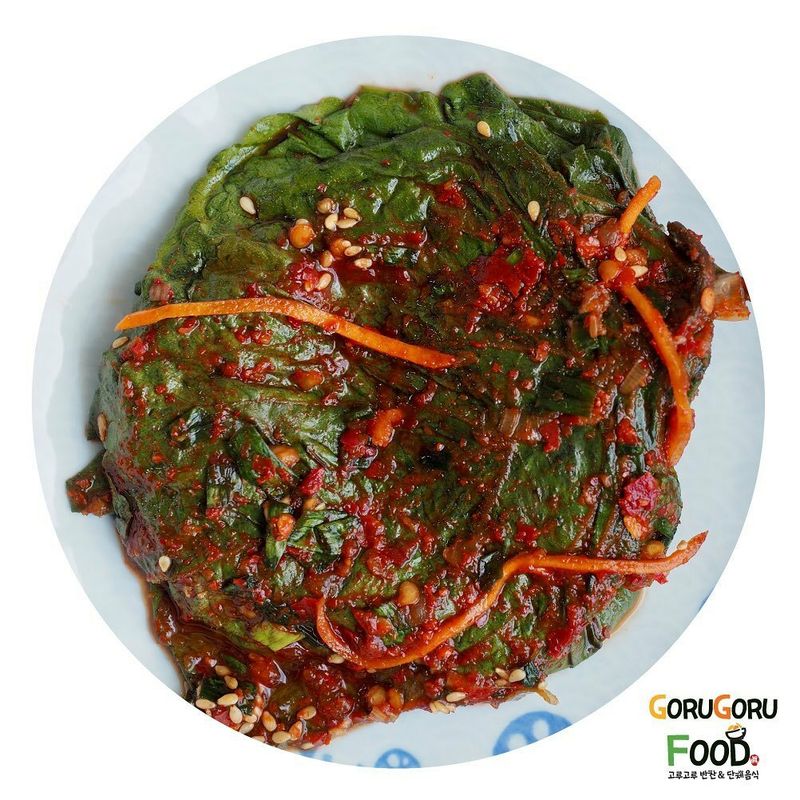 양념깻잎지 Seasoned Sesame Leaf (FOR 1~2)