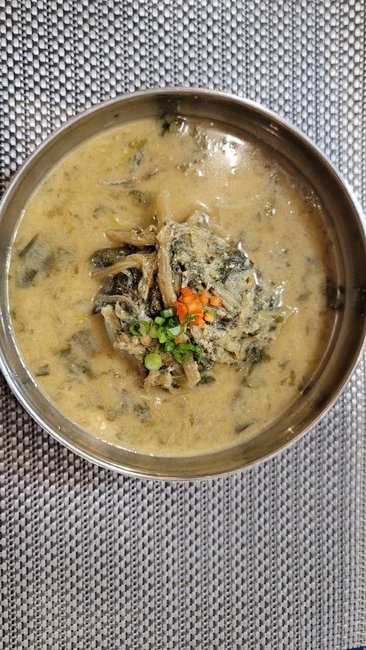 시래기 된장국 (FOR 2)