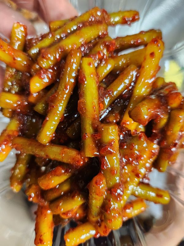 마늘쫑 장아찌 Stir-Fried Garlic Shoots (FOR 1~2)