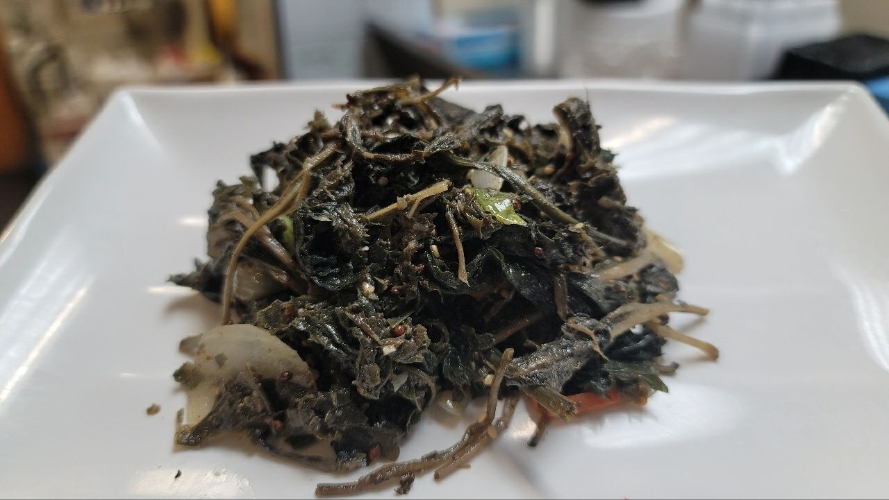취나물 무침 Wild Greens (FOR 1~2)
