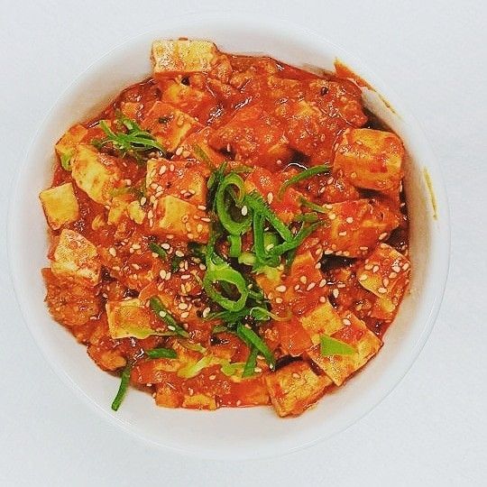 마파두부 Mapa Tofu (spicy)   (FOR 2)
