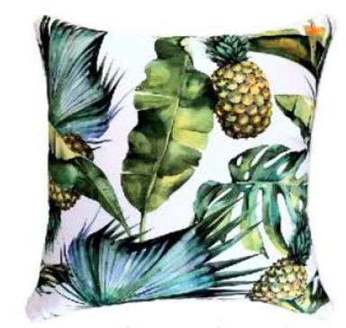 Outdoor Jungle Fruits Cushion