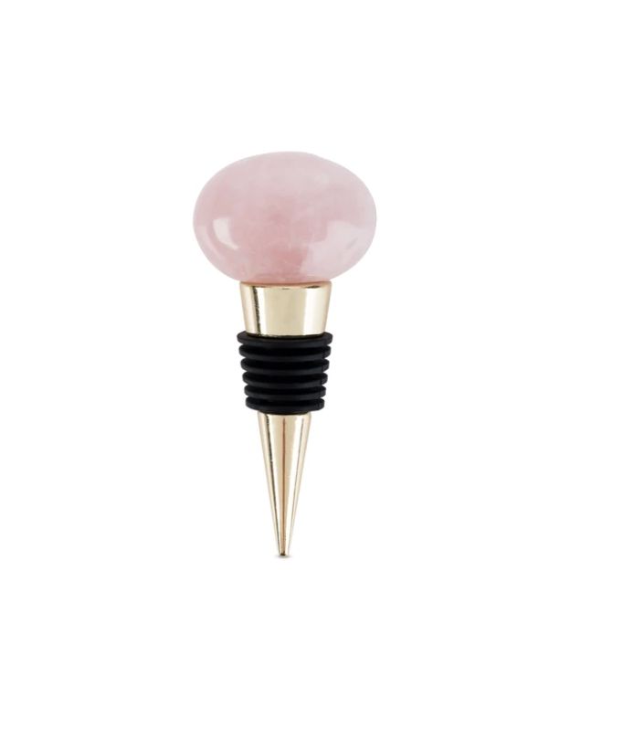 Rose Quartz bottle stopper