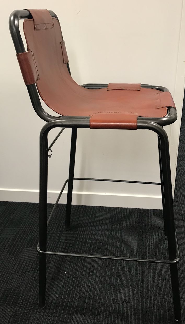 Leather Bar Stool