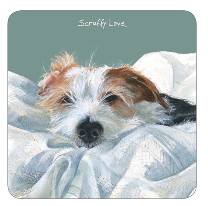 Scruffy Love Coaster