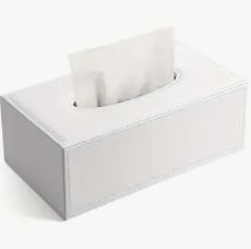 White Tissue Box