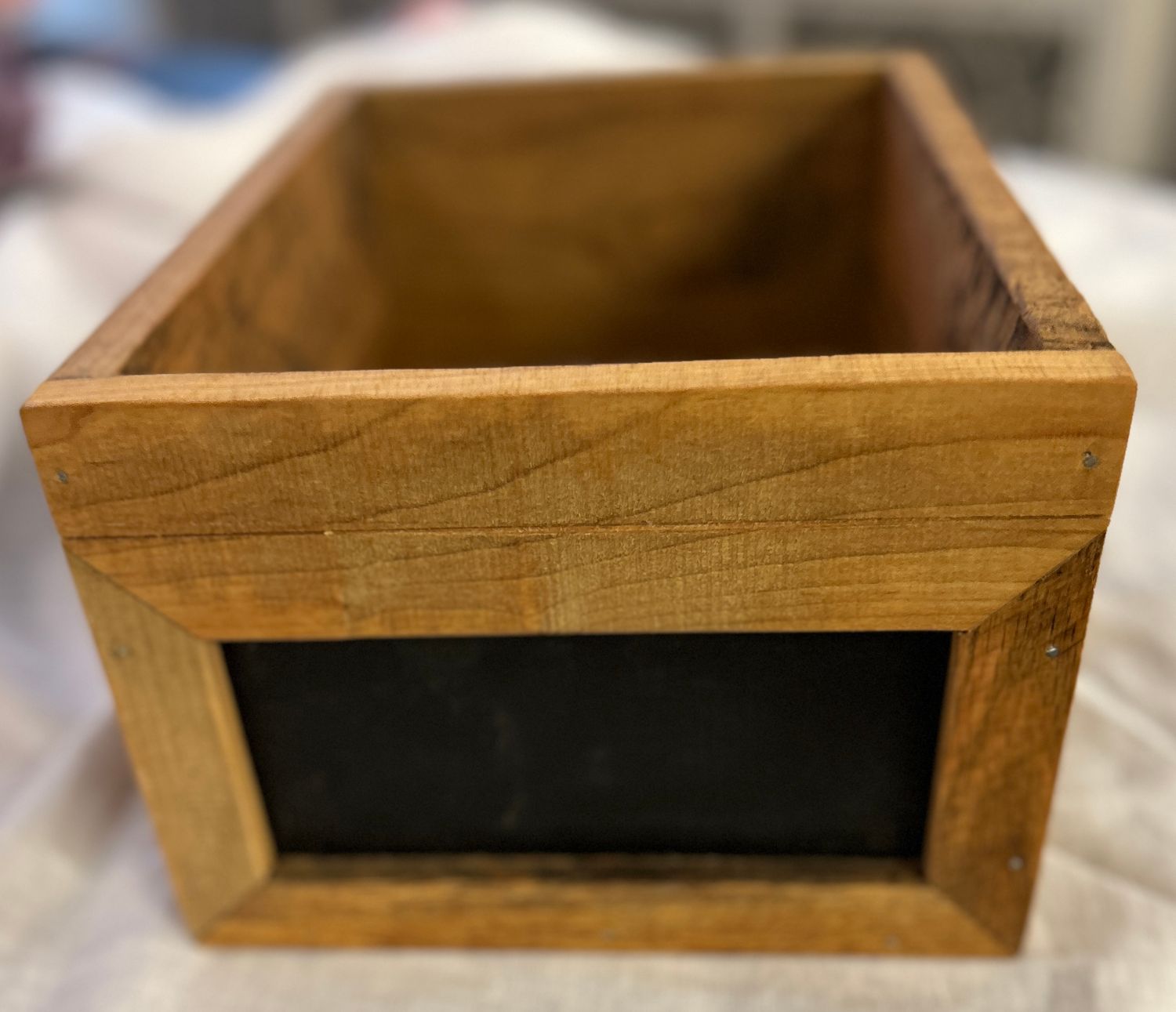 Storage Box with Chalk Board