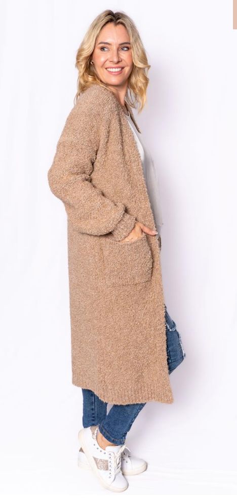 Clayton Camel Coatigan