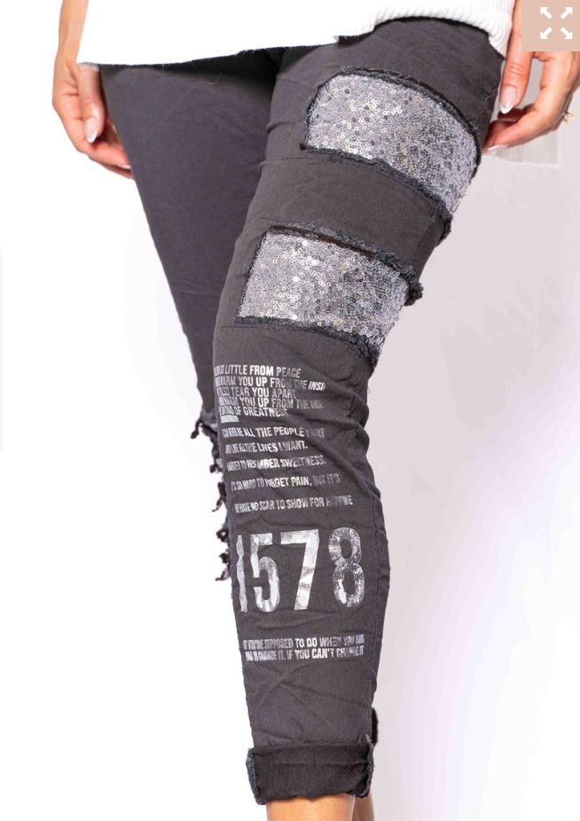 Tunino Charcoal Pant