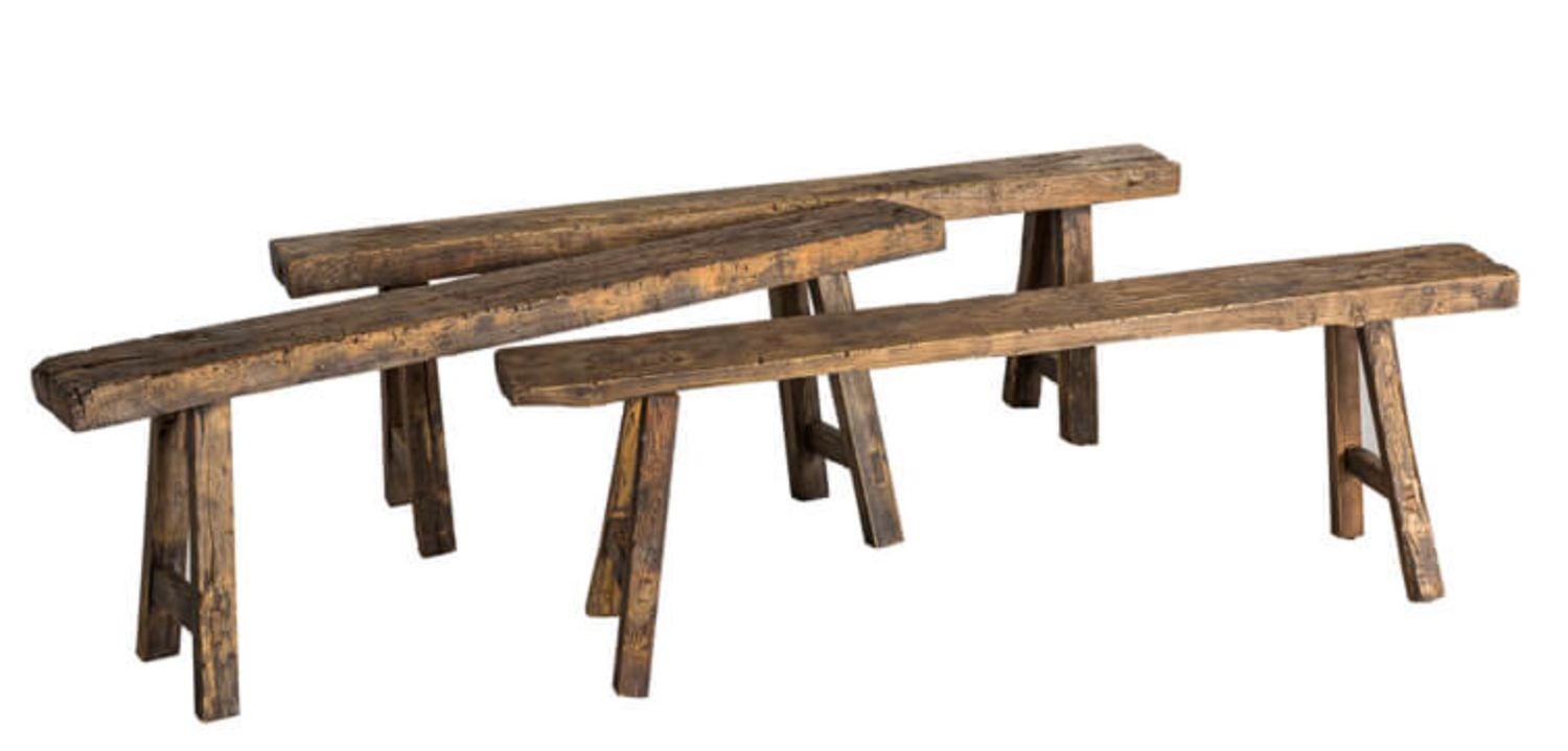 Bench Seat - Antique Old