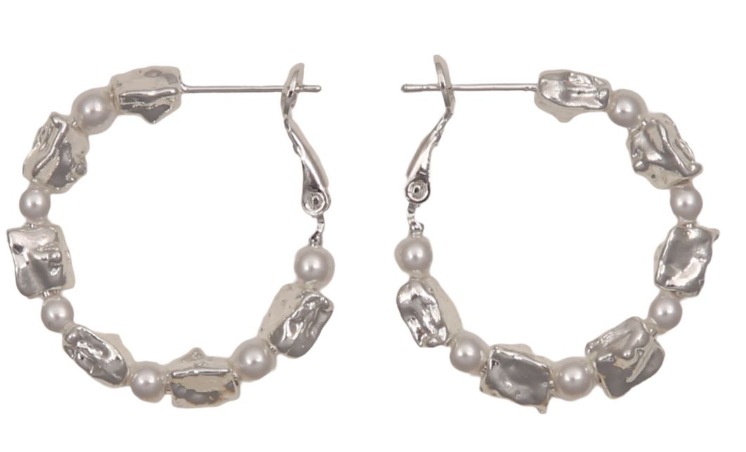 Preta Earrings Silver