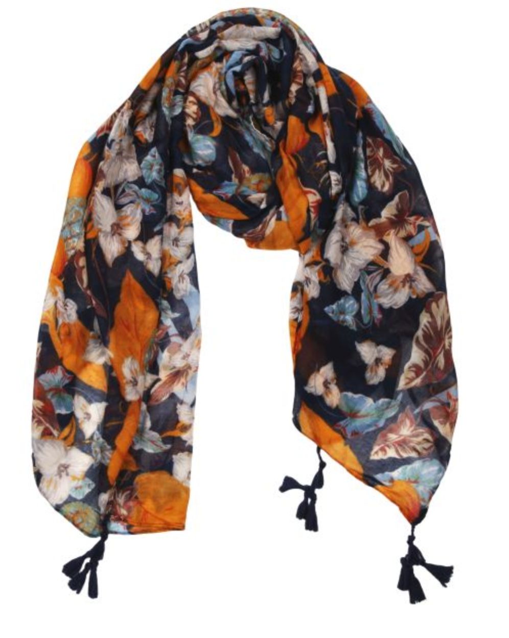 Zena Scarf Blue