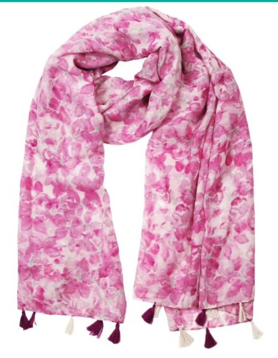 Petal Scarf Pink