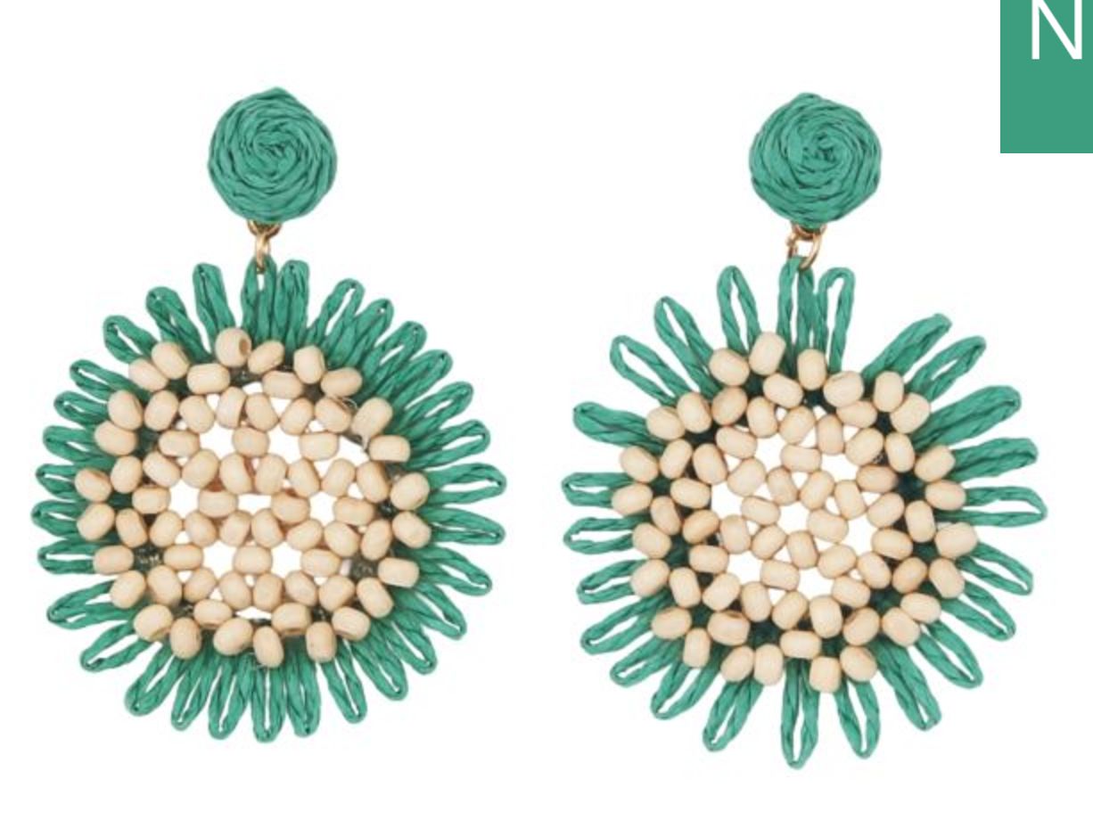 Spring Earrings Turquoise