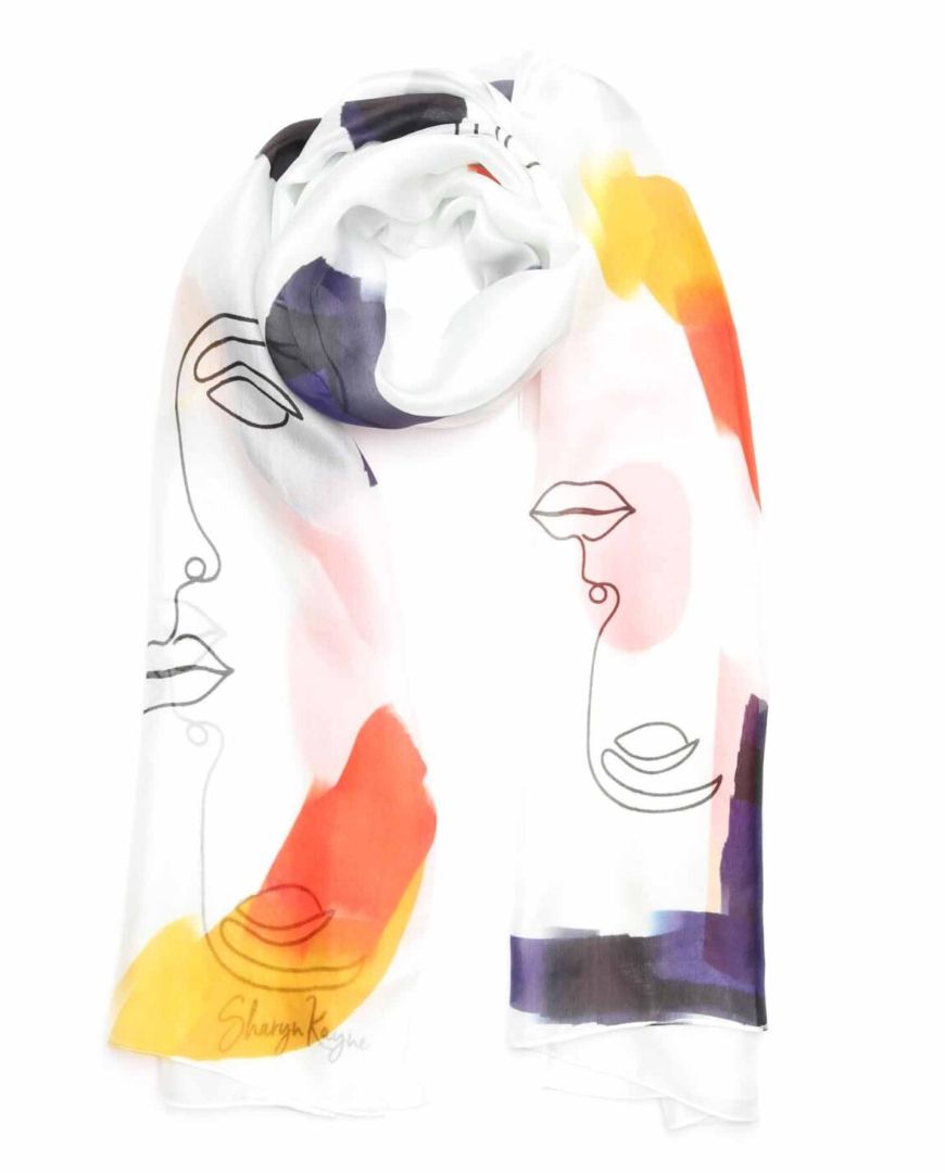 Abstract Scarf