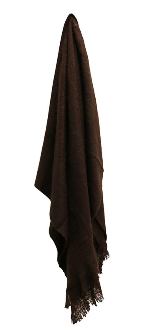 Chocolate Throw