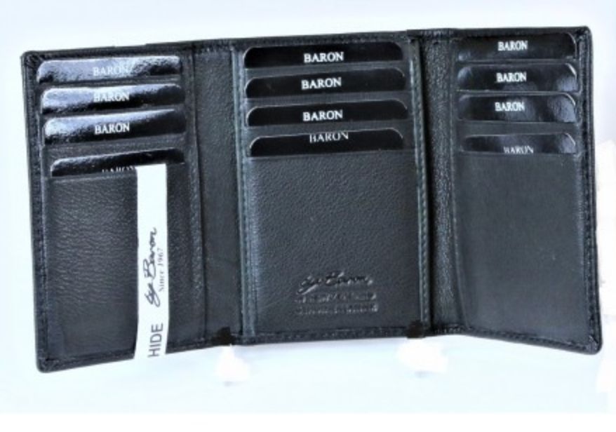 Mens Black RFID Wallet