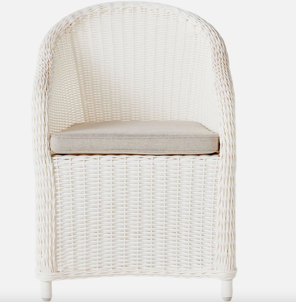 Outdoor Rattan White