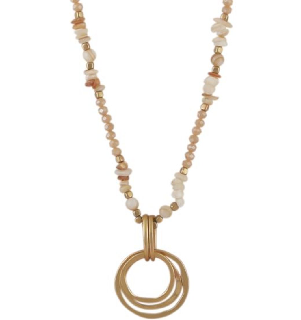 Claire Necklace White