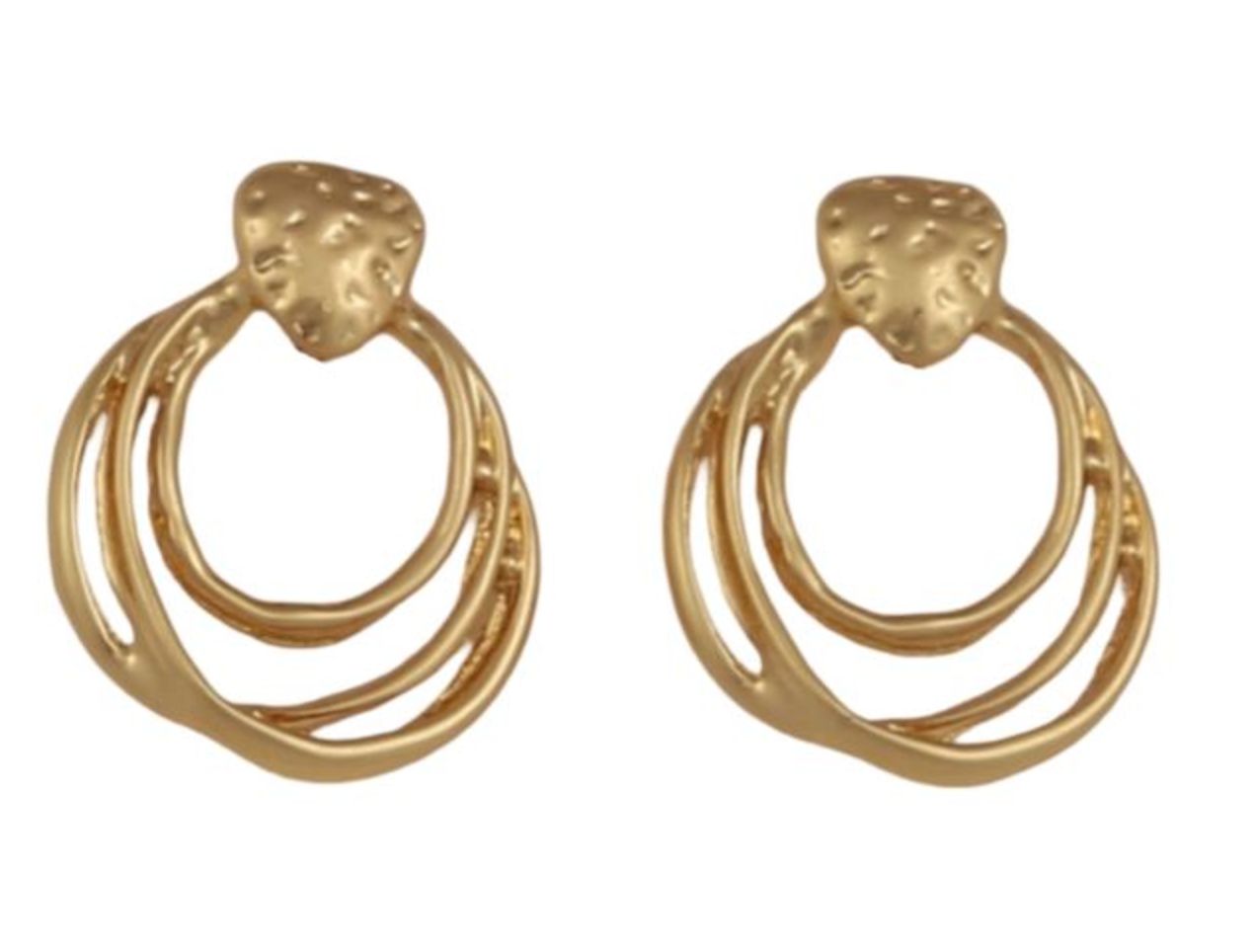Oslo Earrings Gold