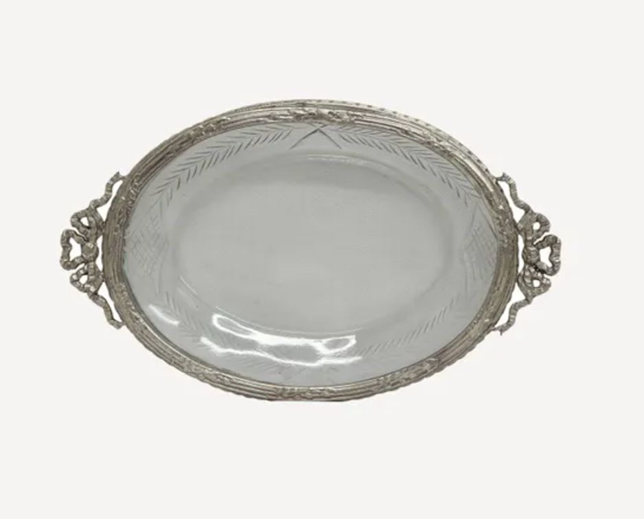 Cut Glass Soap Dish