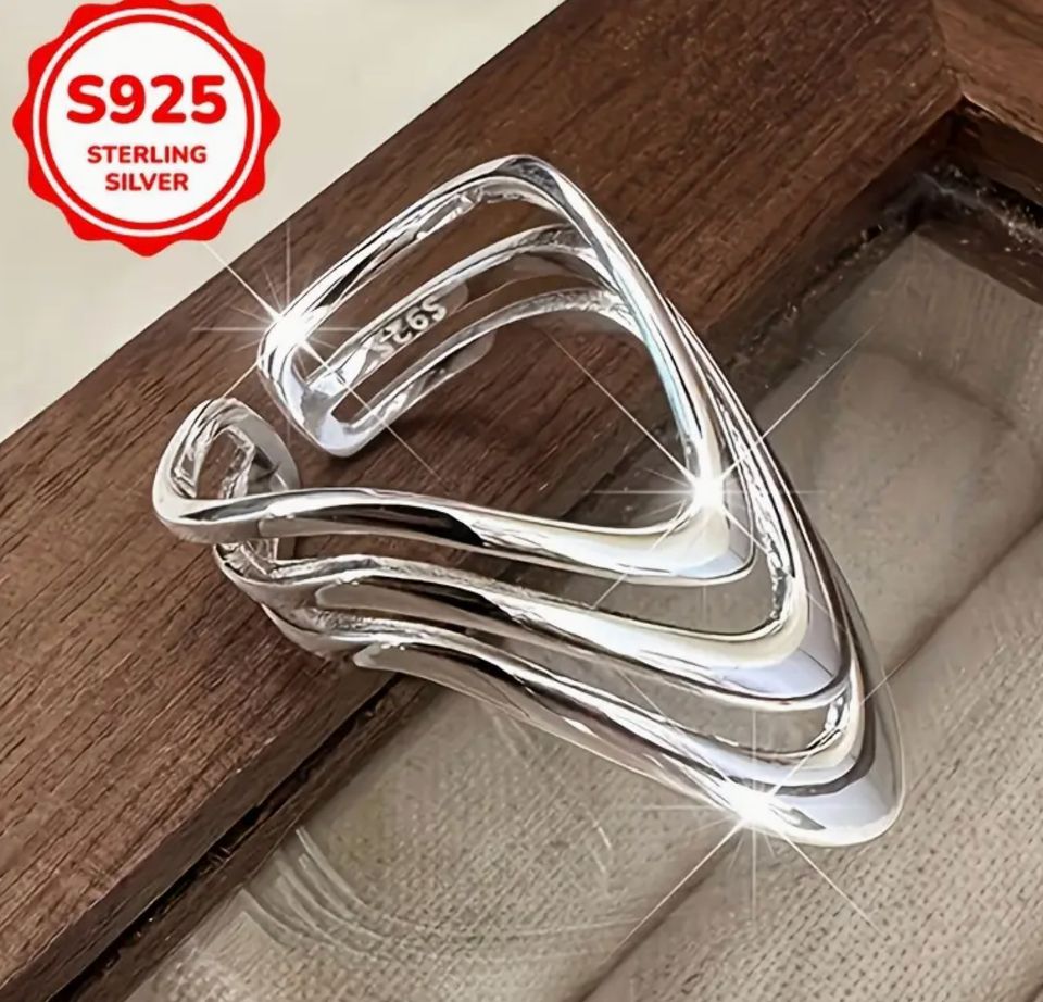 Zigzag SS Ring