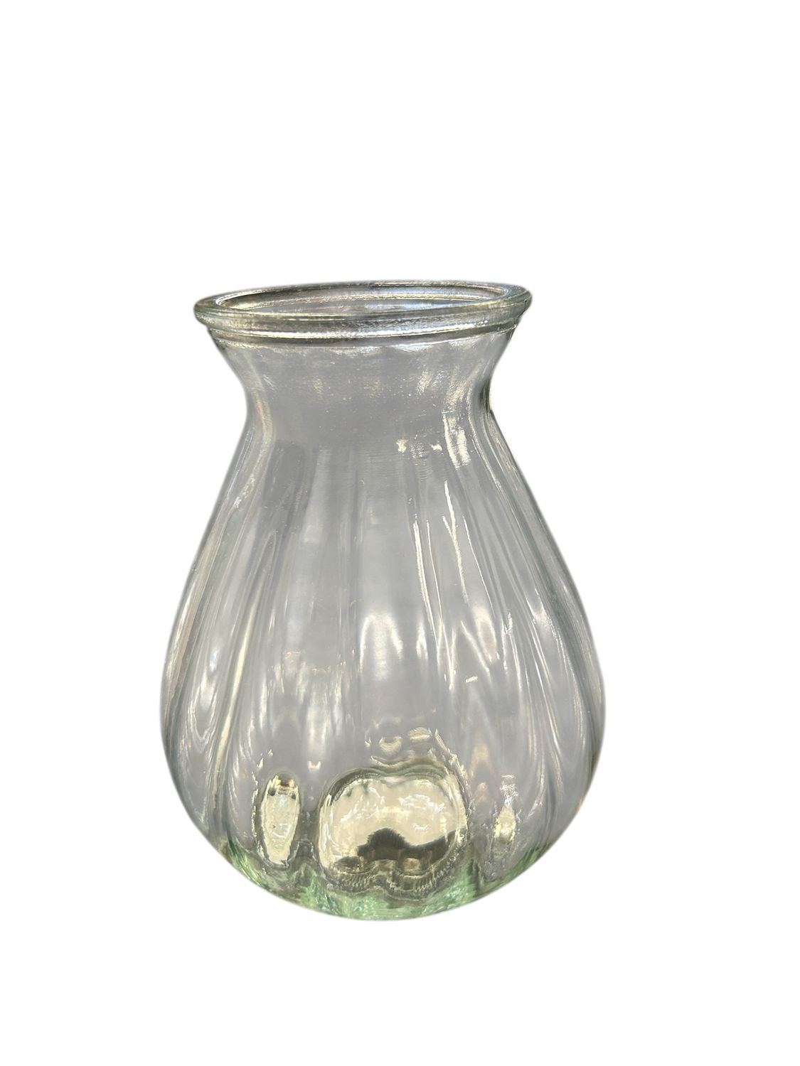 Medium Glass Flower Jar