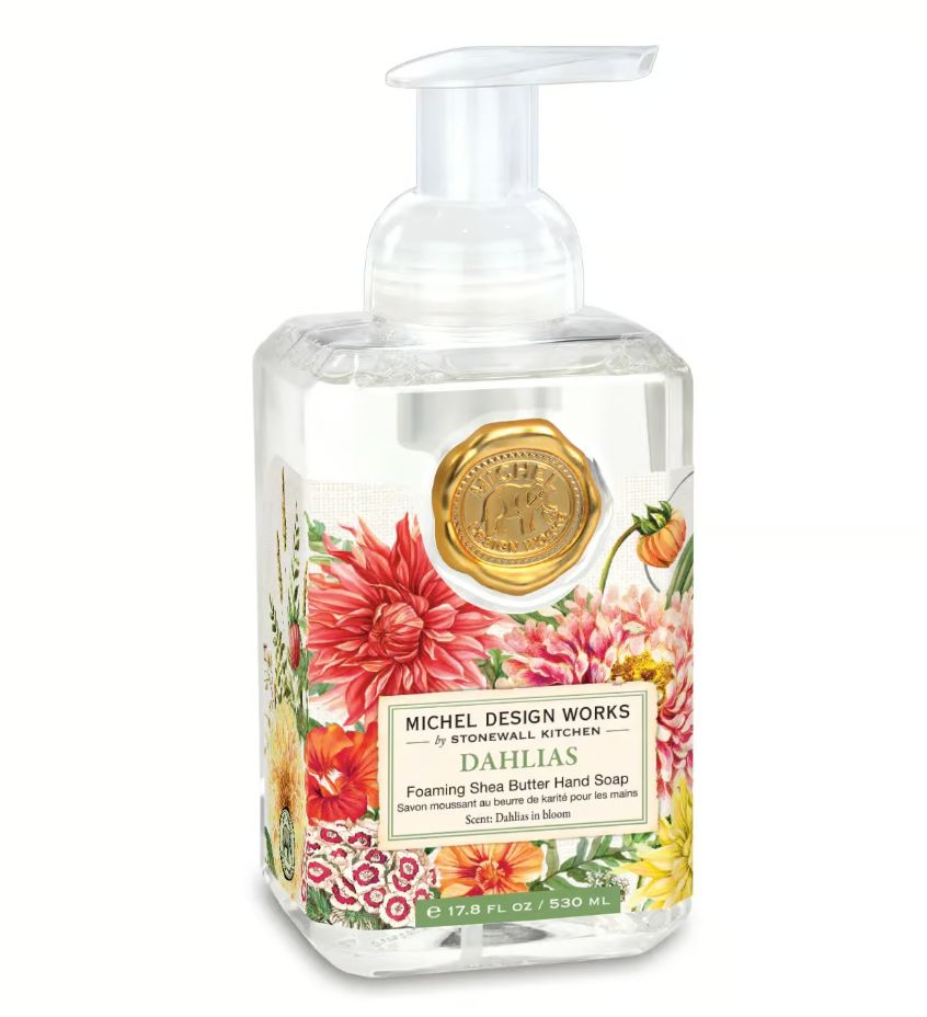 Dahlias Foam Soap