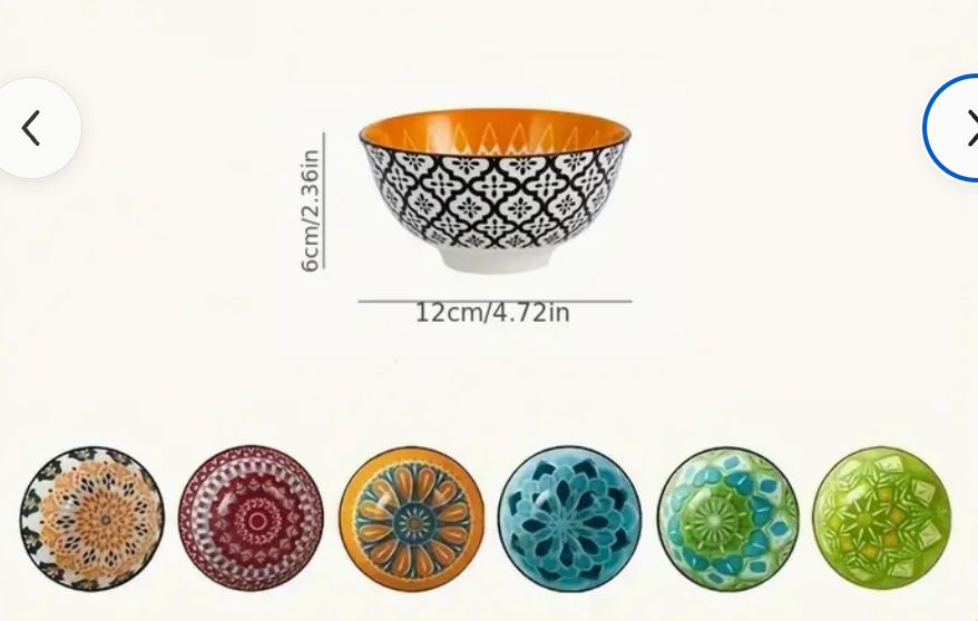 Ceremic Bowl Bohemian