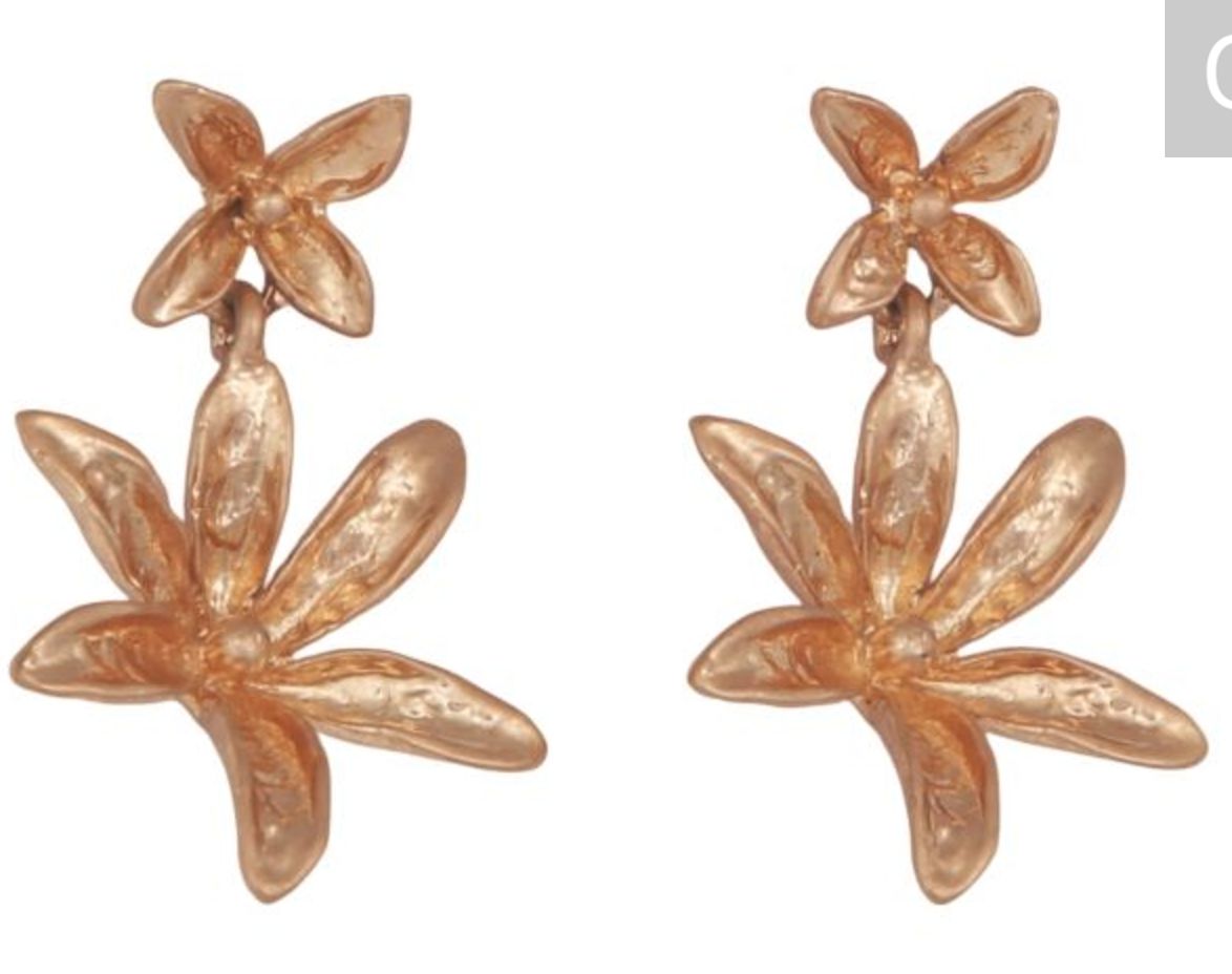 Pilgrim Earrings Gold
