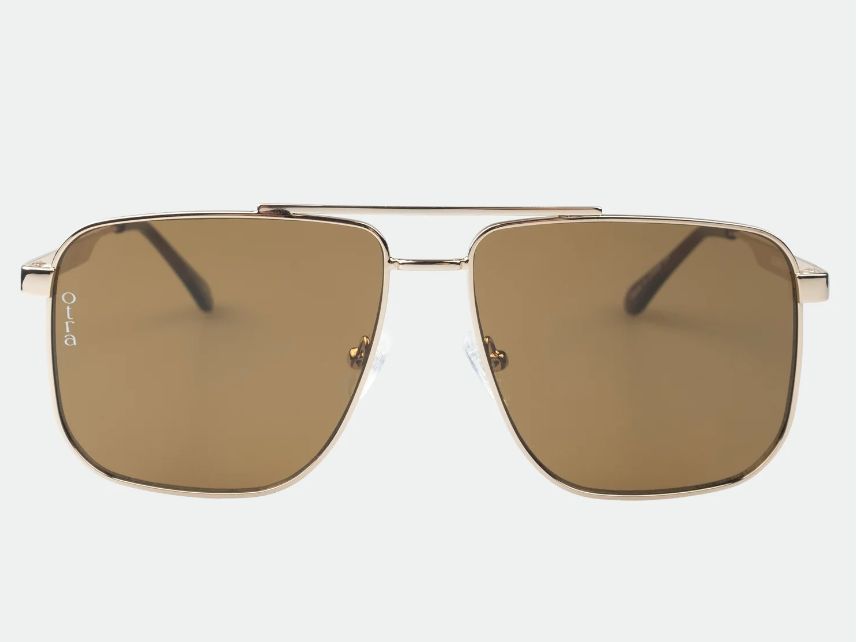 Sorrento Gold Brown Sunglasses Sorrento Gold Brown Sunglasses
