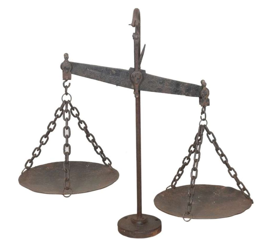 Iron Scale with Stand