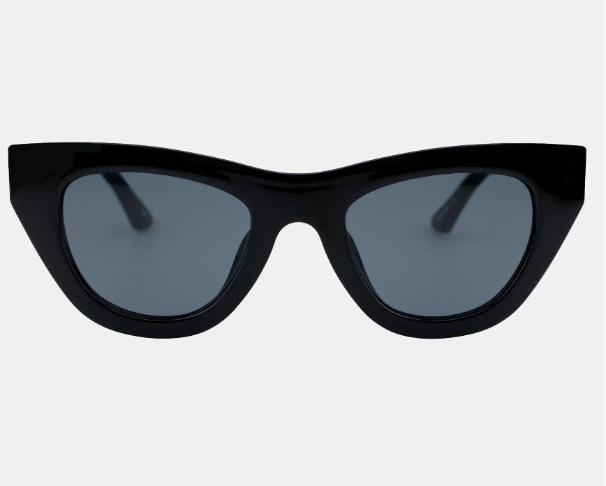 Kinni Black Smoke Sunglasses