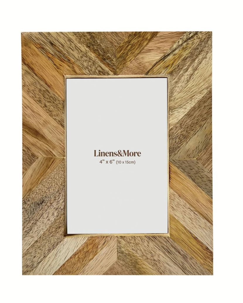 Sunburst Mango Wood Frame 4x6