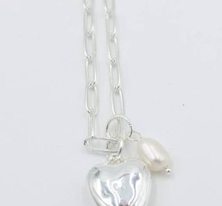 Framed Heart Necklace