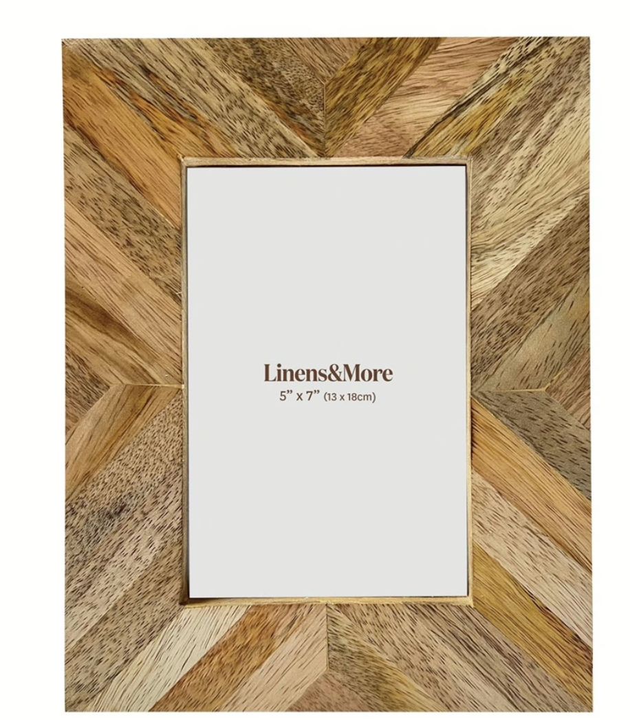 Sunburst Mango Wood Frame 5x7