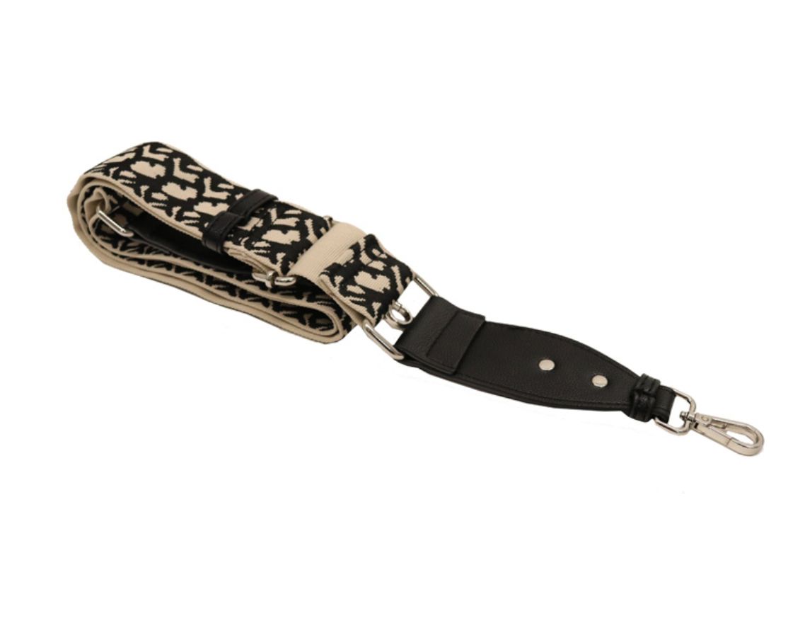 Tribal Natural Black Bag Strap