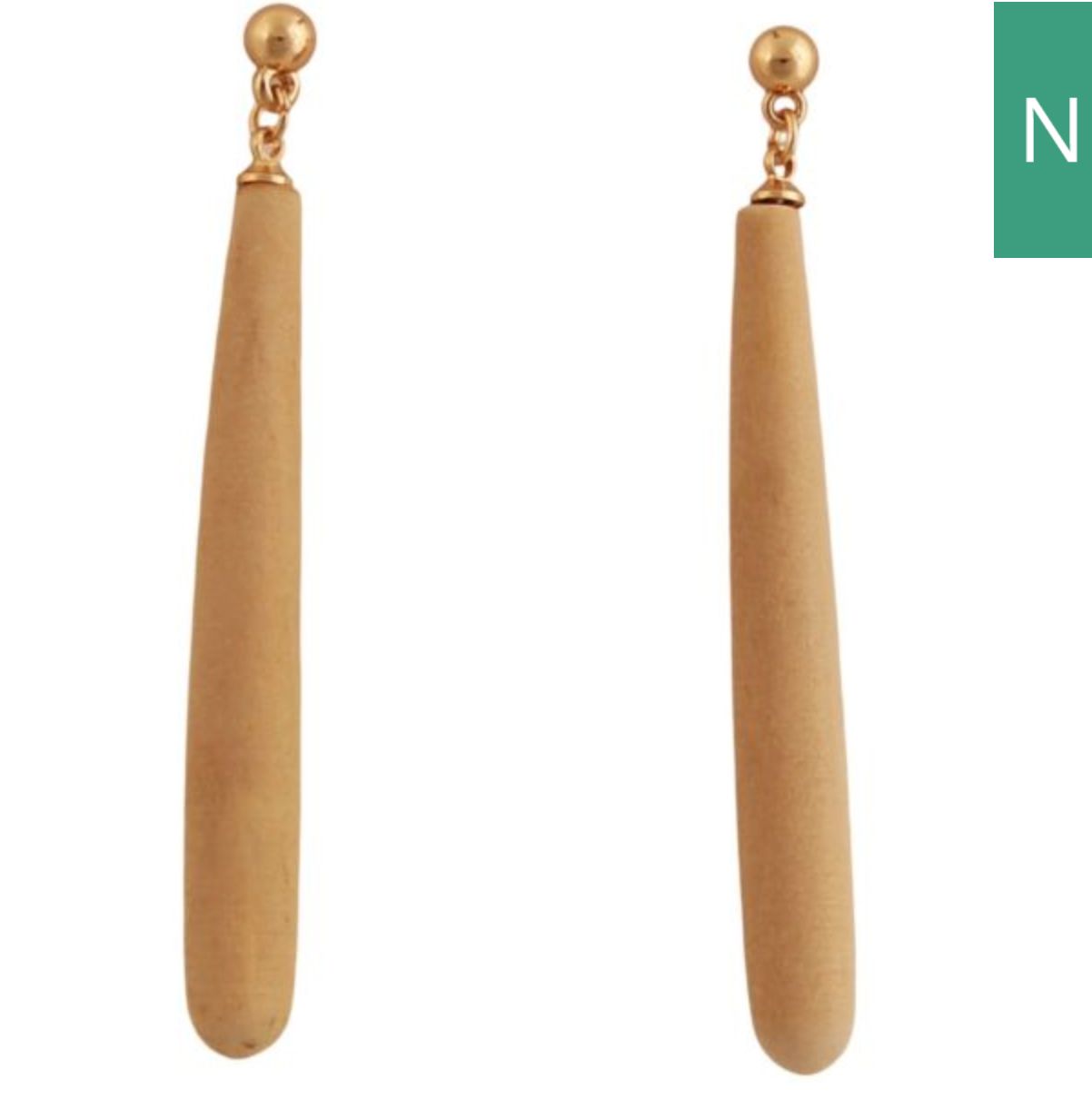 Dangle Earrings Natural