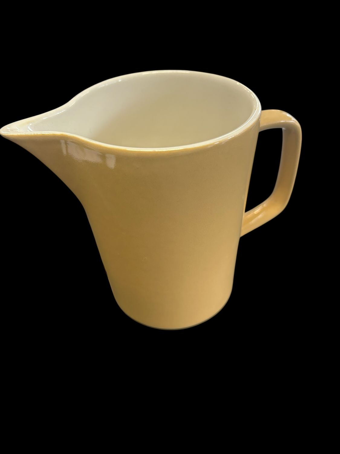 Mustard Crown Lynn Jug L