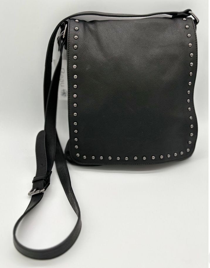 Kingsley Leather Bag - Black
