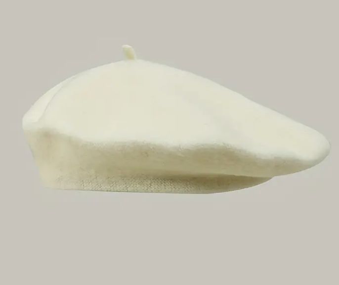 White/Cream Beret