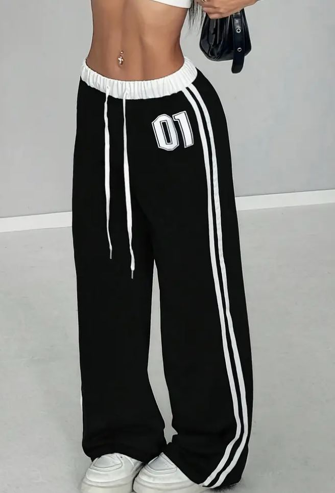 Track Pants Black M