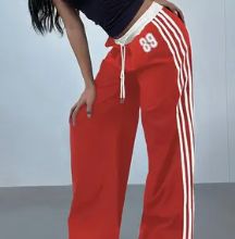 Track Pants Red L