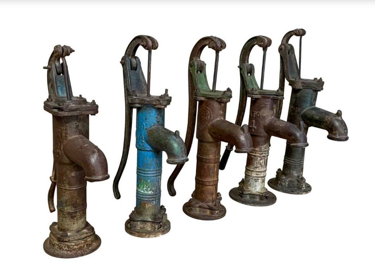 Vintage Cast Iron Water Pump