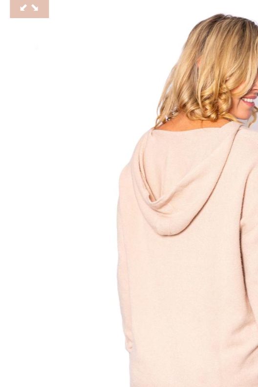 Enya Beige Hoodie