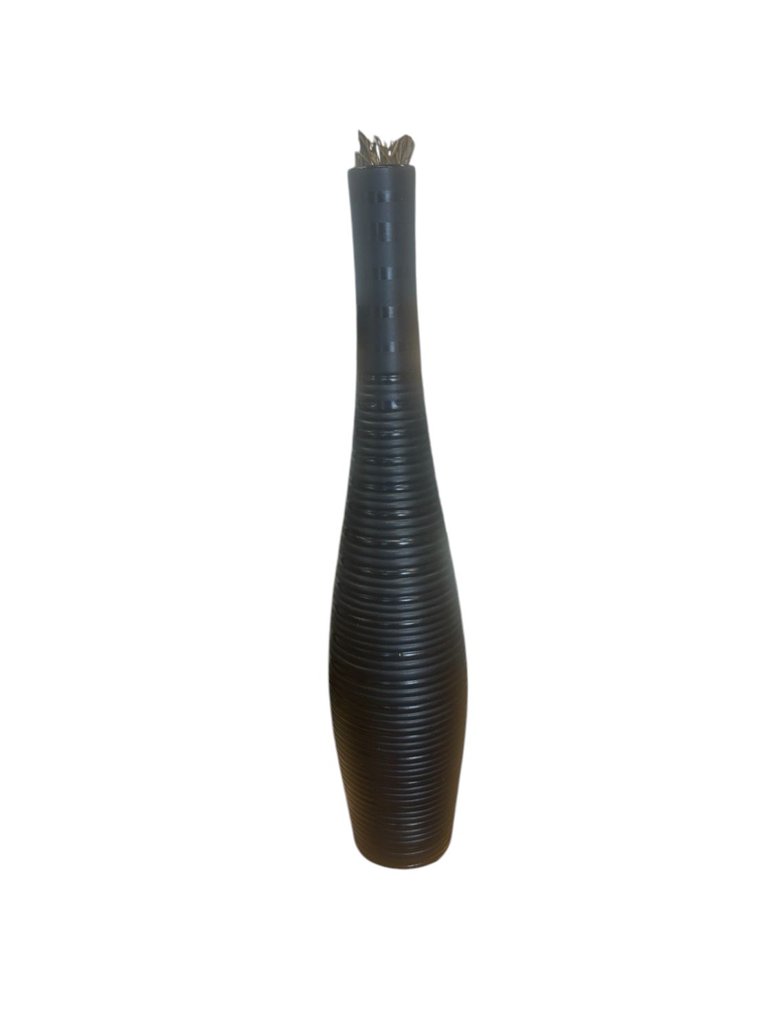 Tall pottery vase